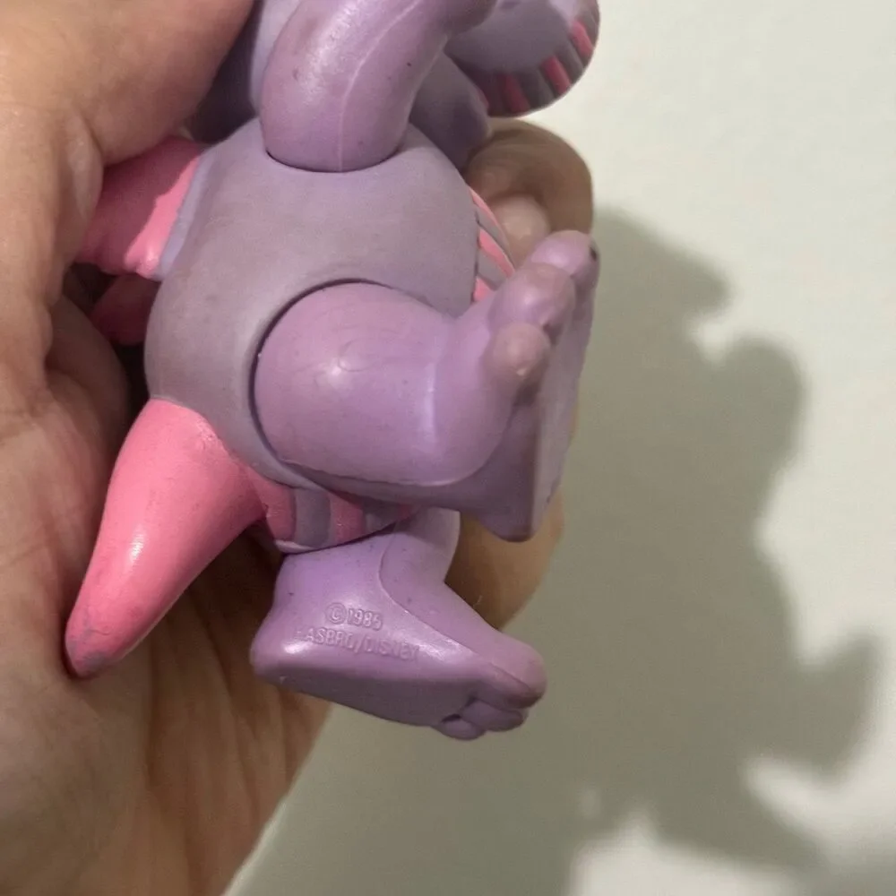 Hasbro Wuzzles Eleroo Purple Elephant  1985 Disney Vintage 3